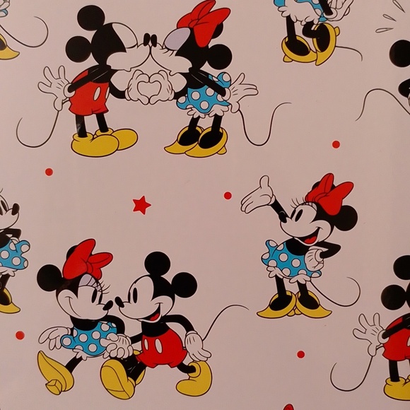 Mickey Minnie Mouse Metal Tin Cork Trivet Hot Plate - Picture 3 of 6